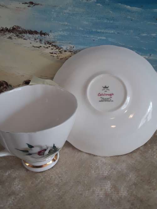 Beautiful *COLCLOUGH* Bone china Tea Duo ~ made in England*
