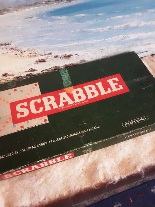SCRABBLE!! Original Vintage Board Game!! Think Load-shedding evenings!!