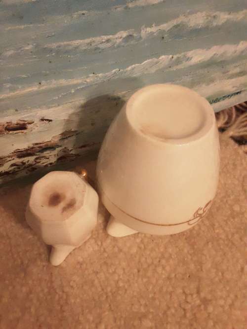 Pretty! 2 Vintage Porcelain *CREAMERS* ~ 1 Bid for both!