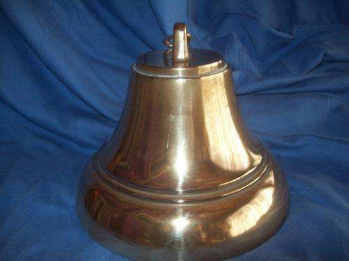 *SHIP'S BELL!!*SOLID BRASS!!*STUNNING!!*LARGE & HEAVY!! -Crazy R1!!