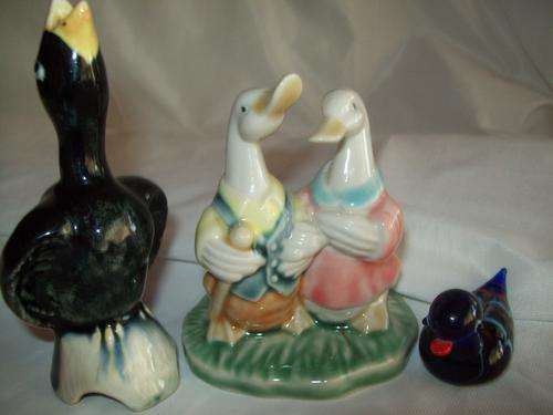 *VINTAGE *BLACKBIRD PIE FUNNEL & 1 DuckOrnament & 1 FREE!!- CRAZY R1!!!