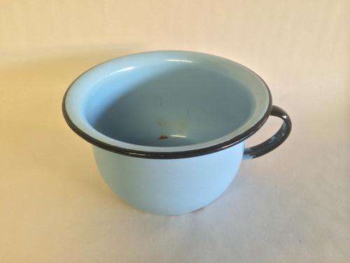 VINTAGE ENAMEL1950/60's KIDDIES CHAMBER POTTY - Original!!