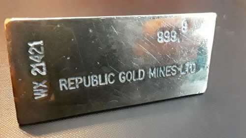 WOW!! Original early KBC (KARATBARS) item!! ~ stamped REPUBLIC GOLD MINES Ltd.