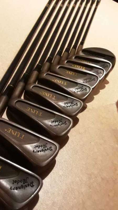 RARE!! TOMMY ARMOUR (PGA) T-Line Berylliumcopper Iron Set!!