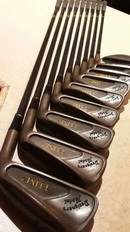 RARE!! TOMMY ARMOUR (PGA) T-Line Berylliumcopper Iron Set!!