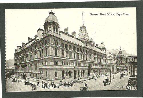 Unused Card of the General Post Office, Adderley Street, Cape Town