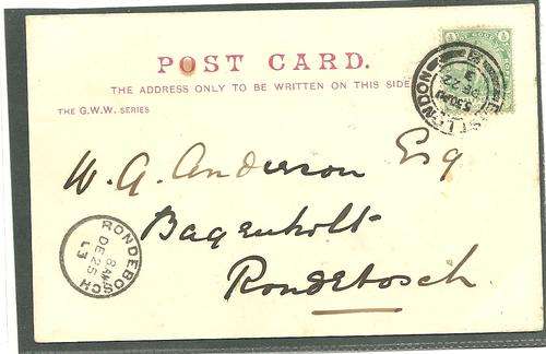 Used Postcard of Public Buildings "East London"