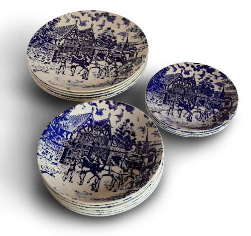 Dinner Plate 25 pc set - Constantia [Vintage]