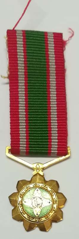 BOPHUTHATSWANA POLICE MEDAL FOR TEN YEAR FAITHFUL SERVICE  Mess dress