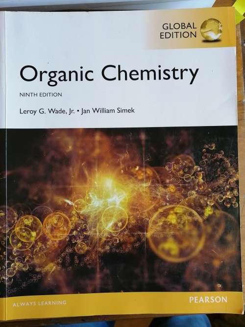 ORGANIC CHEMISTRY (PAPERBACK, GLOBAL ED 9TH); ISBN 9781292151106