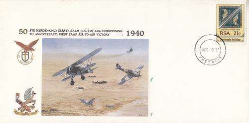WWII SAAF first Air to Air victory