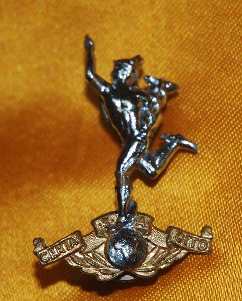 SADF Signals Corps beret or cap badge