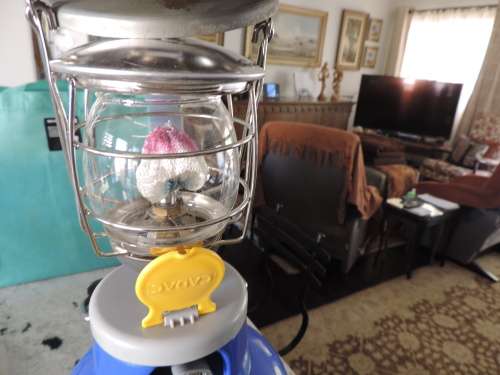 Gas Light and Cooker Top