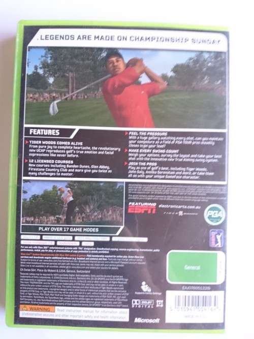 Tiger Woods PGA Tour 07 (Xbox 360)