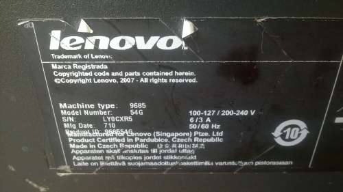 LENOVO PC. Desktop Computer, Windows 7 Professional installed.
