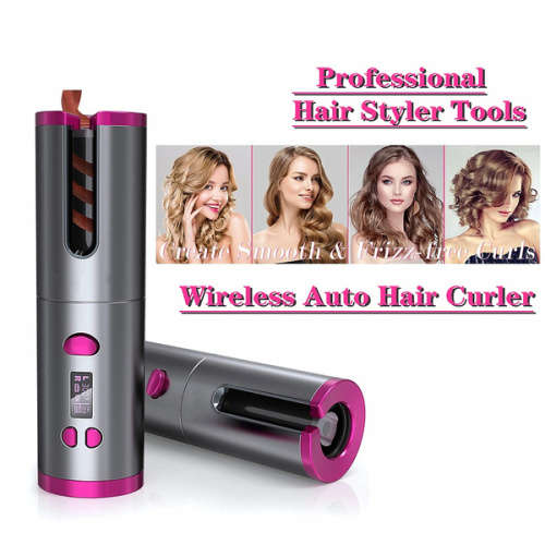 Cordless hair curler