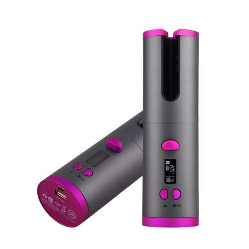 Cordless hair curler