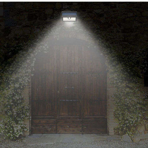Black 20LED Solar Powerd Motion Sensor Light Outdoor Wall/Garden Outside Lamp