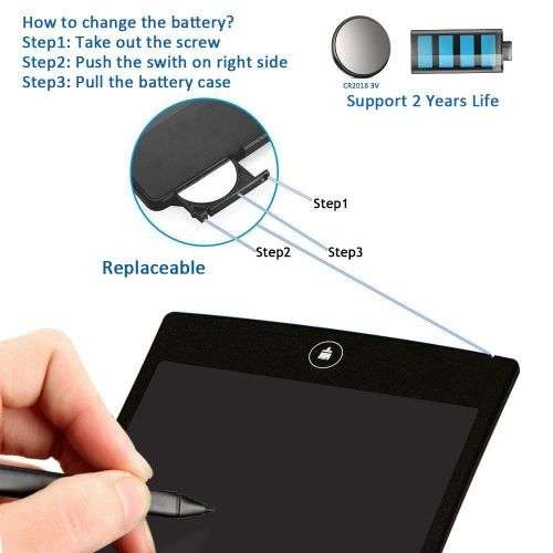 8.5 Inch LCD Writing Tablet Touch Pad office school Drawing Board with pen