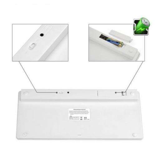 Ultra-Slim Wireless Keyboard Bluetooth 3.0 Keyboard For Tablet Phone PC Computer