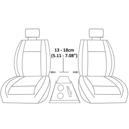 Universal-Black-Armrest-Arm-Rest-Centre-Console-Storage-Leather-Box-Car-Van-Bus  Universal-Black-Ar
