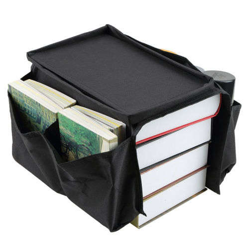 6 Pockets Remote Holder Table Arm Rest Organizer Bag Sofa Couch Storage GO