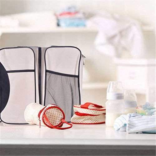 Baby Travel 3 in 1 Portable Bassinet Cot Mummy Travel Bag Diaper Change Bed Crib