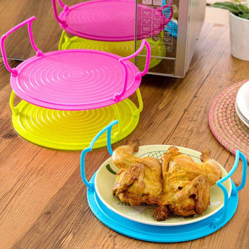 Multifunctional Microwave Oven Heating Layered Steaming Tray Tray Double Layer