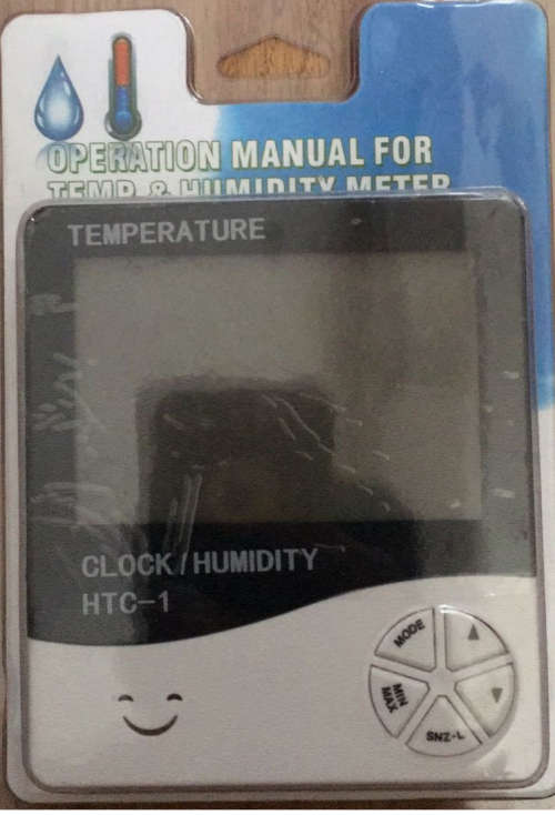 OPERATION MANUAL FOR TEMP.& HUMIDITY METER DIGITAL TEMPERATURE HYGROMETER
