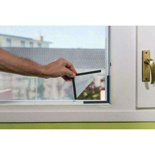Magnetic Mosquito Net for Windows with Self Adhesive Magnetic Strip