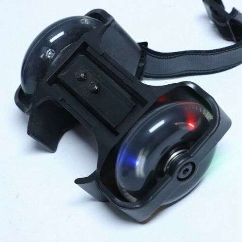 ONE PAIR (Unisex Flashing Roller Skating Shoes Small Whirlwind Pulley Flash Wheel U2M9