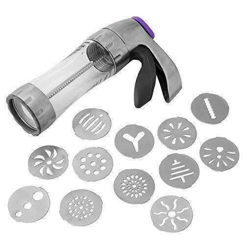Wilton Simple Success Cookie Press Exito Prensa De La Galleta 18 Diff Discs NEW