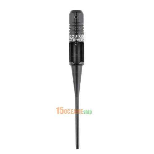 Red Laser Bore Sight Kit Boresighter for .22 to .50 Caliber Handgun Rifles Tool