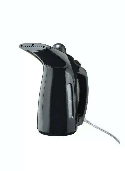 Mainstays 800W Compact Handheld Portable Laundry Garment Fabric Steamer White