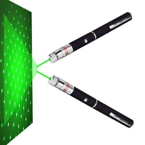 1 X Star Cap 532nm Pet Toy Ultra Bright Green Laser Pointer Portable 500Miles Pen