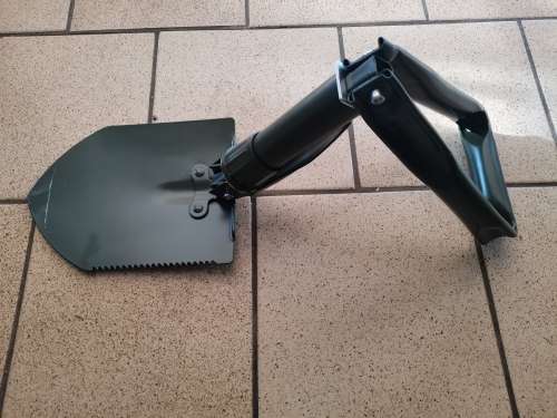 Compact Folding Shovel Emegency Portable Army Spade for Camping/Garden/Snow