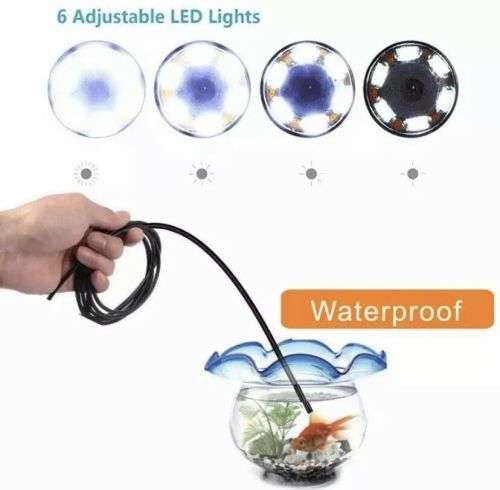 HD USB C Endoscope Type C Borescope Inspection Camera for Android (10meter)