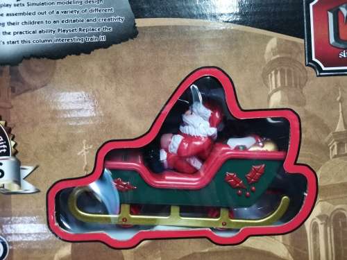 20 PCS Classic Electric Christmas Train Tracks Set W/ Music Lights Kids Toy Gift