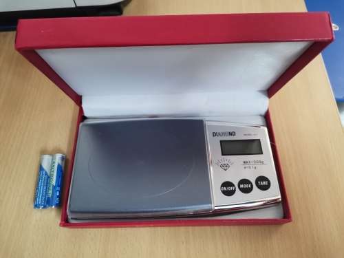 0.1g-500g Pocket Electronic Scales Jewellery Gold Weighing Mini Digital Scale