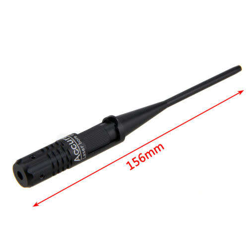 Hunting Red Dot Laser Bore Sight For Rifle Gun .22 to .50 Caliber Bore Sighter