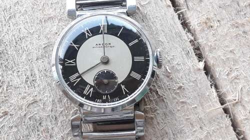 Vintage Men`s Swiss Watch - Arbor - New Old Stock