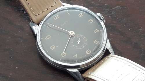 Vintage Swiss Men`s Watch - New Old Stock