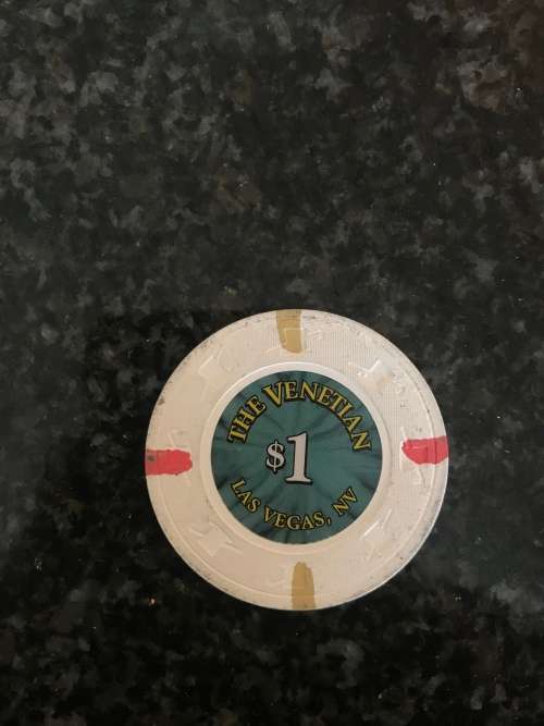 Las Vegas Casino Chip - $1 - The Venetien