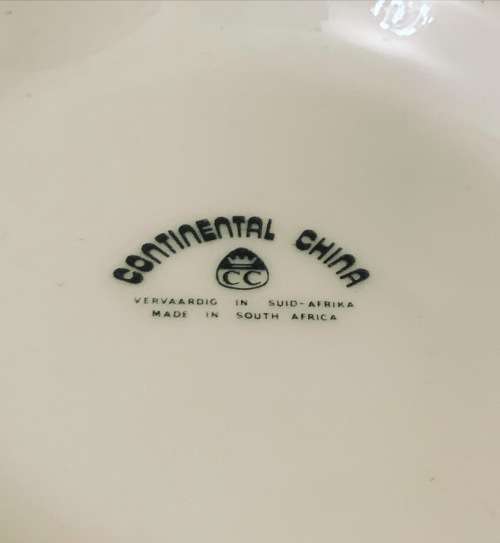 Vintage Continental Fine China Mug - South African Transport Services - Blue Train Souvenir