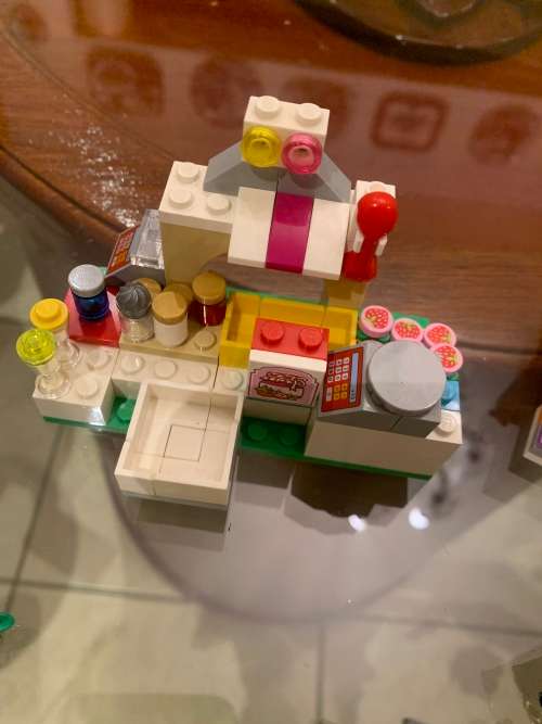 Lot Of Original Partially Built Lego Models