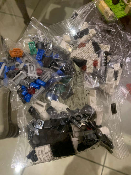 Lot Of Original Partially Built Lego Models