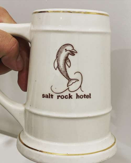 Continental China - 500ml Ceramic Beer Mug - Salt Rock Hotel