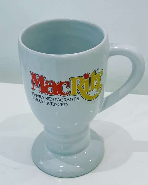 Large Ceramic Mug - Mac Rib - 90s Family Restaurant Nostalgia