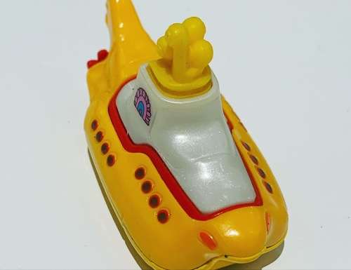 HotWheels - Beatles Yellow Submarine - Awesome Condition - Mattel 201