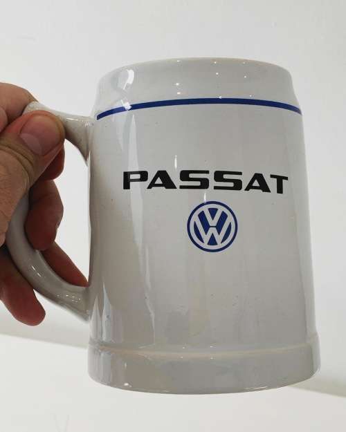 Classic Advertising Bar Mug  VW Volkswagen Passat